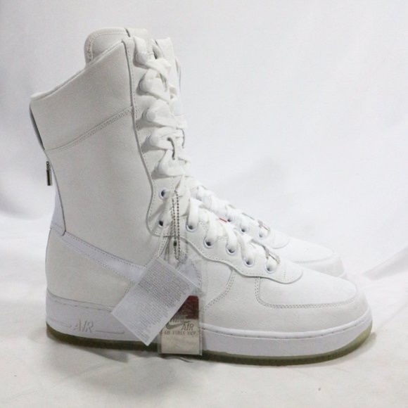 Nike Air Force 1 Wmns 2006 White High Top Sneakers Sz 11.5 US Wmns - Picture 14 of 14